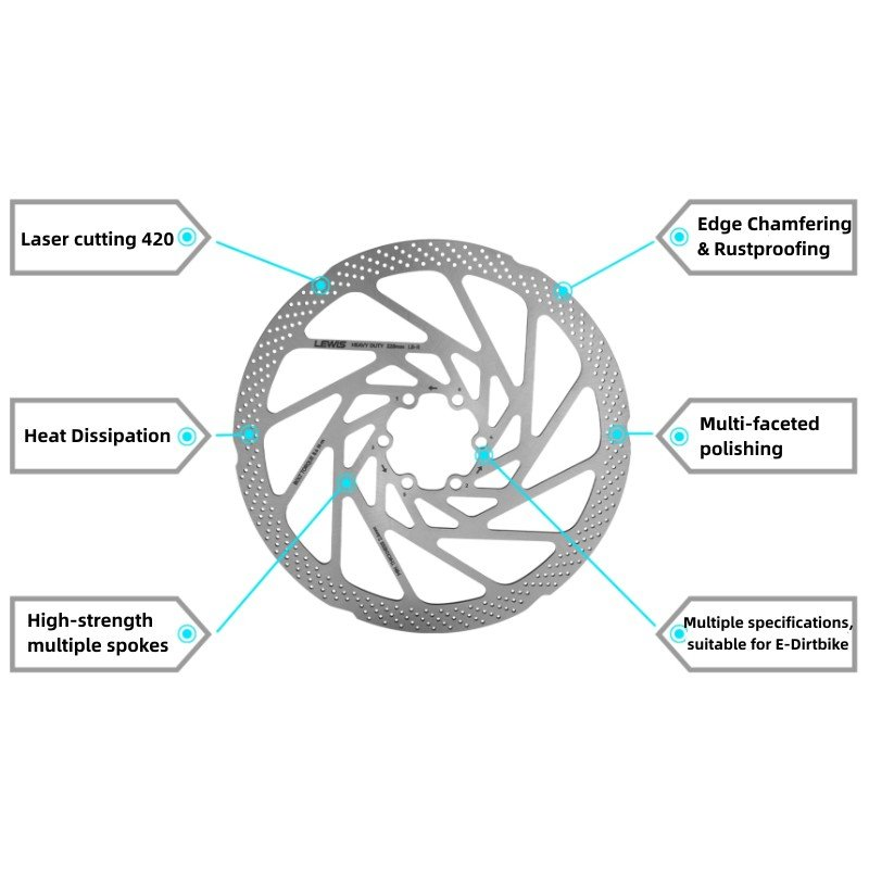 Lewis Bremsscheibe 203mm x 2.3mm Bike
