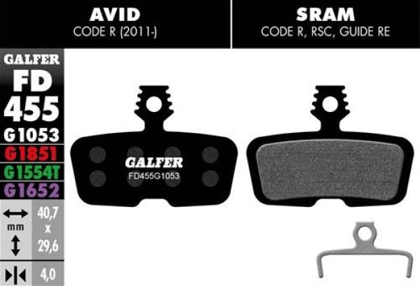 Galfer Performance Scheibenbremsbeläge