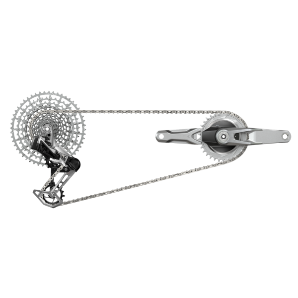 SRAM Groupset 1987 Eagle Transmission AXS, silver, 170mm/34t