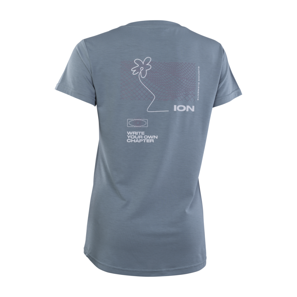 ION Bike Jersey Seek Graphic SS women - atlantic-blue 36/S