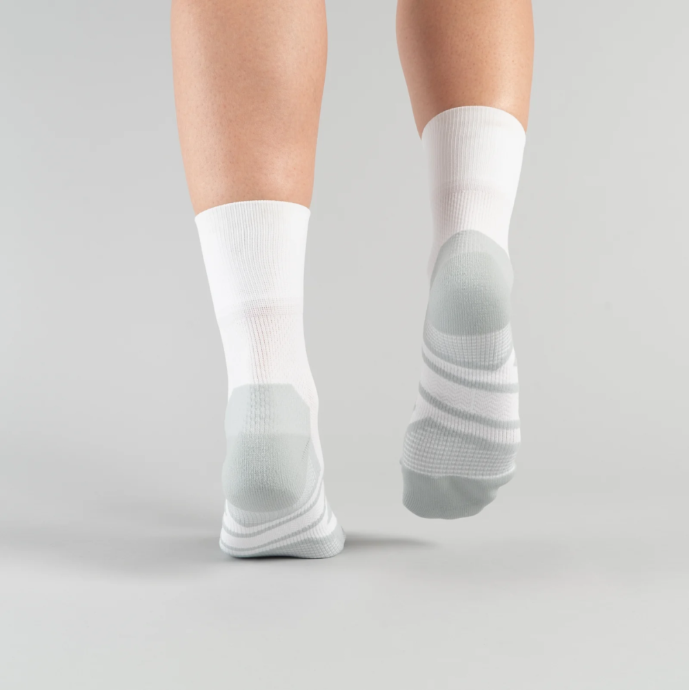 Teal Project Performance Sock Mid White/Pebble Gr. L