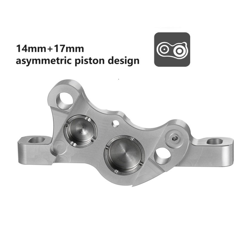 Lewis Bremsen Set LH4 Silver (Vorder- und Hinterbremse)